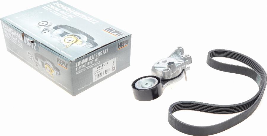 Hepu 20-2134 - Set curea transmisie cu caneluri aaoparts.ro