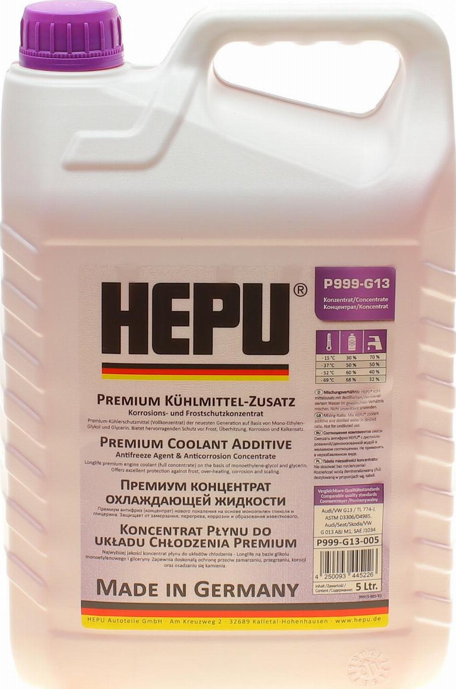 Hepu P999-G13-005 - Antigel aaoparts.ro