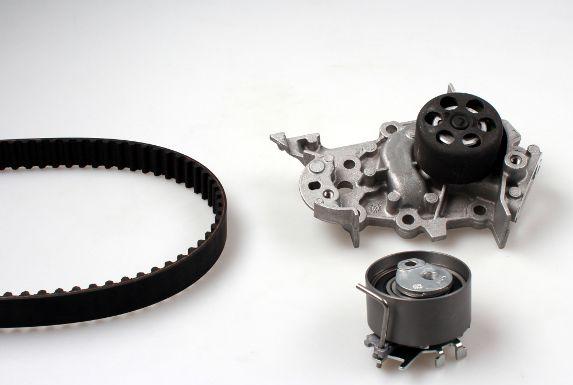 Hepu PK09540S - Set pompa apa + curea dintata aaoparts.ro