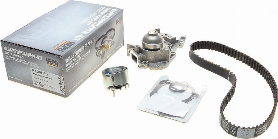 Hepu PK09540 - Set pompa apa + curea dintata aaoparts.ro