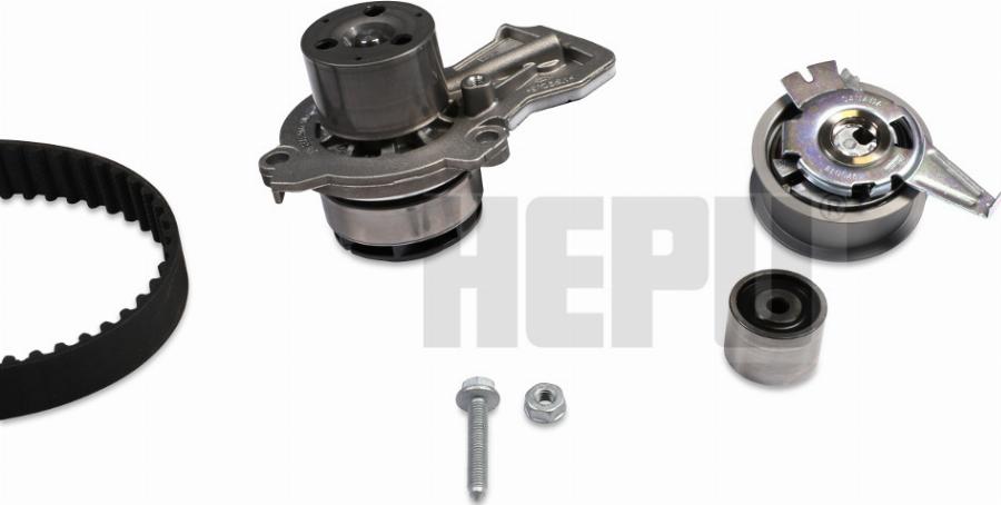 Hepu PK06790M - Set pompa apa + curea dintata aaoparts.ro