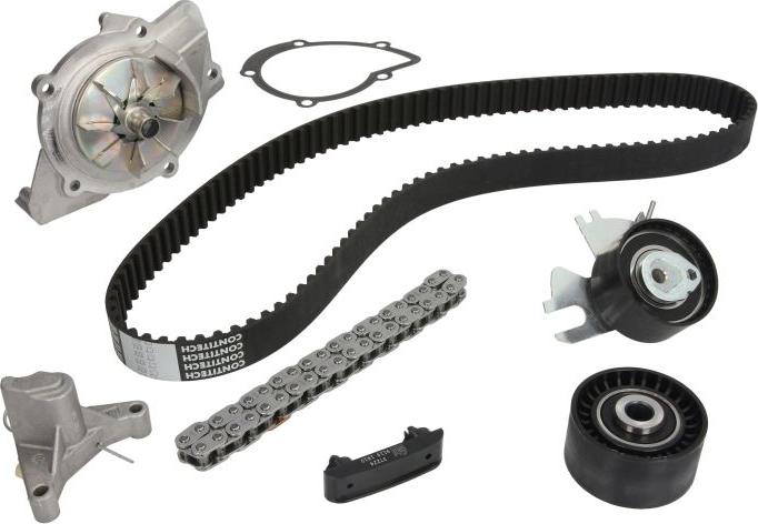 Hepu PK08010XT - Set pompa apa + curea dintata aaoparts.ro