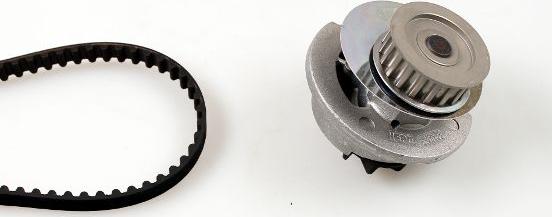 Hepu PK03881 - Set pompa apa + curea dintata aaoparts.ro