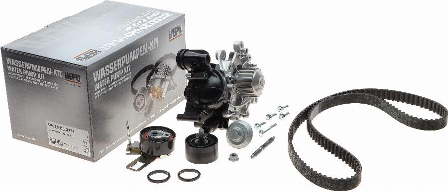 Hepu PK19010TH - Set pompa apa + curea dintata aaoparts.ro