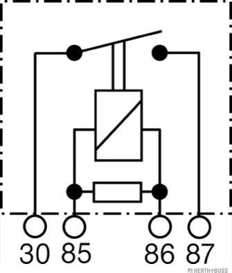Herth+Buss Elparts 75614615 - Releu, pompa combustibil aaoparts.ro