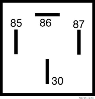 Herth+Buss Elparts 75614123 - Releu, pompa combustibil aaoparts.ro