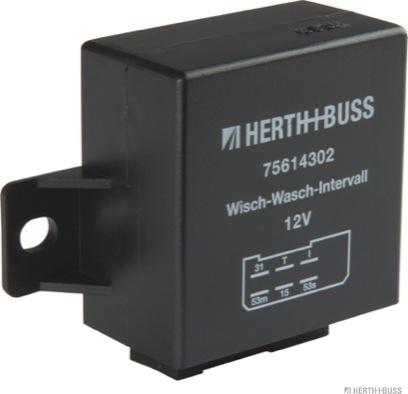 Herth+Buss Elparts 75614302 - Releu, temporizare stergator parbriz aaoparts.ro