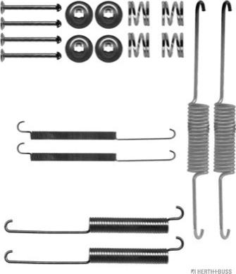 Herth+Buss Jakoparts J3569000 - Set accesorii, sabot de frana aaoparts.ro
