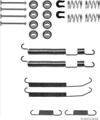 Herth+Buss Jakoparts J3565004 - Set accesorii, sabot de frana aaoparts.ro