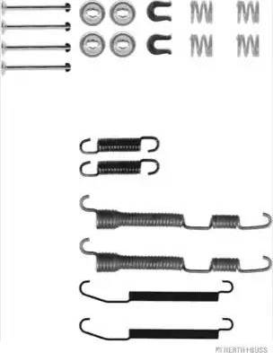 Herth+Buss Jakoparts J3565005 - Set accesorii, sabot de frana aaoparts.ro