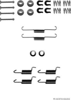Herth+Buss Jakoparts J3565010 - Set accesorii, sabot de frana aaoparts.ro