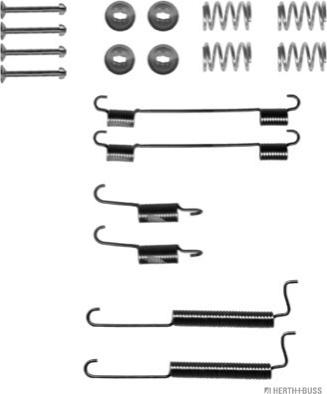 Herth+Buss Jakoparts J3560901 - Set accesorii, sabot de frana aaoparts.ro