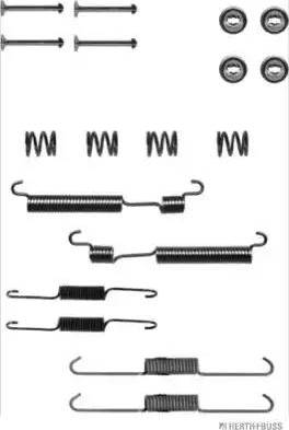 Herth+Buss Jakoparts J3560500 - Set accesorii, sabot de frana aaoparts.ro