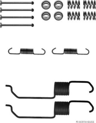 Herth+Buss Jakoparts J3563013 - Set accesorii, sabot de frana aaoparts.ro
