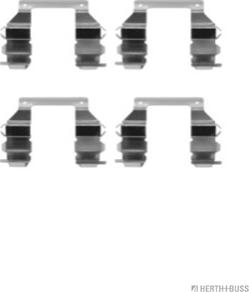 Herth+Buss Jakoparts J3665003 - Set accesorii, placute frana aaoparts.ro