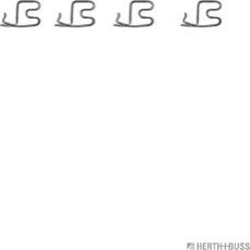 Herth+Buss Jakoparts J3665010 - Set accesorii, placute frana aaoparts.ro