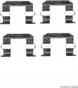 Herth+Buss Jakoparts J3660504 - Set accesorii, placute frana aaoparts.ro