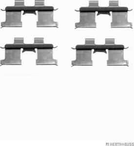 Herth+Buss Jakoparts J3660505 - Set accesorii, placute frana aaoparts.ro