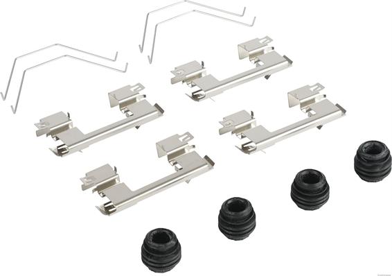 Herth+Buss Jakoparts J3660318 - Set accesorii, placute frana aaoparts.ro
