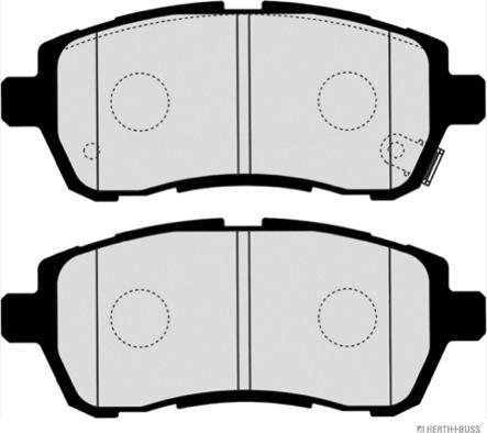 Herth+Buss Jakoparts J3606026 - Set placute frana,frana disc aaoparts.ro