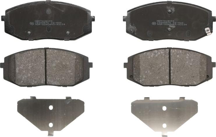 Herth+Buss Jakoparts J3600576 - Set placute frana,frana disc aaoparts.ro