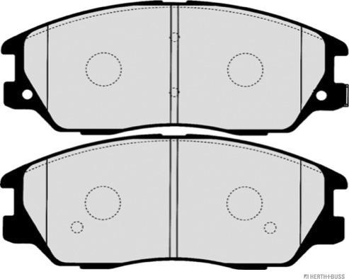 Herth+Buss Jakoparts J3600328 - Set placute frana,frana disc aaoparts.ro