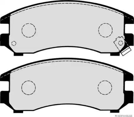 DJ Parts BP1467 - Set placute frana,frana disc aaoparts.ro