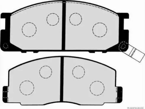 Herth+Buss Jakoparts J3602059 - Set placute frana,frana disc aaoparts.ro