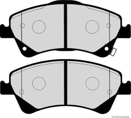 Herth+Buss Jakoparts J3602004 - Set placute frana,frana disc aaoparts.ro