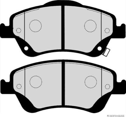 Herth+Buss Jakoparts J3602001 - Set placute frana,frana disc aaoparts.ro