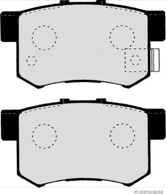 Herth+Buss Jakoparts J3614009 - Set placute frana,frana disc aaoparts.ro