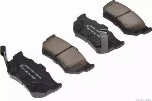 Herth+Buss Jakoparts J3618000 - Set placute frana,frana disc aaoparts.ro