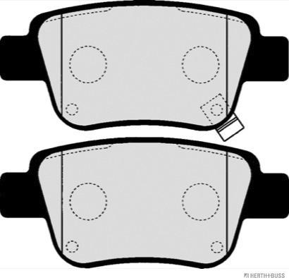 Herth+Buss Jakoparts J3612030 - Set placute frana,frana disc aaoparts.ro