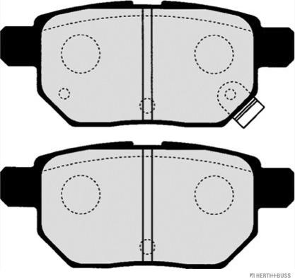 Herth+Buss Jakoparts J3612033 - Set placute frana,frana disc aaoparts.ro