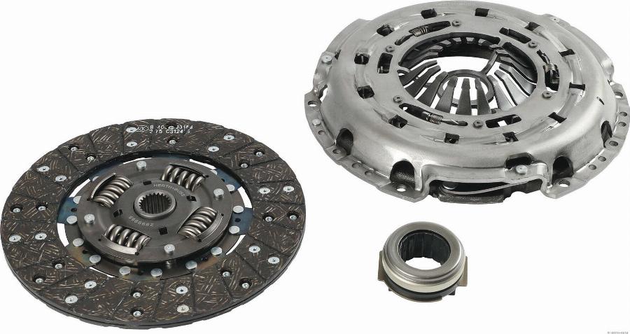 Herth+Buss Jakoparts J2003115 - Set ambreiaj aaoparts.ro