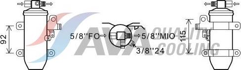HIGHWAY AUTOMOTIVE 42041002 - Uscator,aer conditionat aaoparts.ro