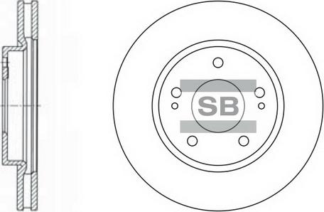 Hi-Q SD4308 - Disc frana aaoparts.ro