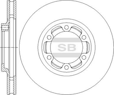 Hi-Q SD4316 - Disc frana aaoparts.ro