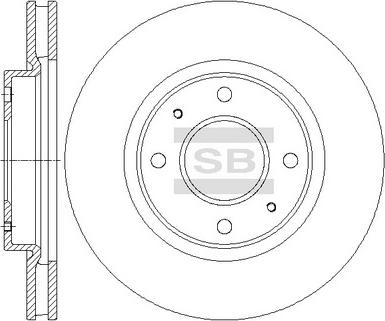 Hi-Q SD4337 - Disc frana aaoparts.ro