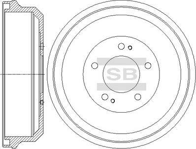 Hi-Q SD4326 - Disc frana aaoparts.ro