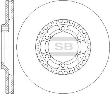 Hi-Q SD4321 - Disc frana aaoparts.ro