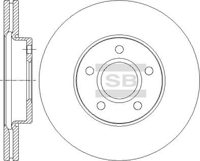 Hi-Q SD5302 - Disc frana aaoparts.ro