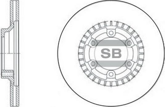 Hi-Q SD1059 - Disc frana aaoparts.ro