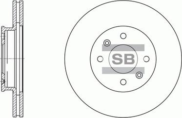 Hi-Q SD1156 - Disc frana aaoparts.ro