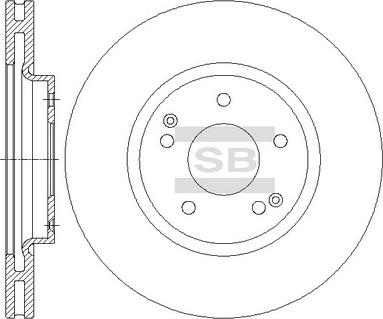 Hi-Q SD3042 - Disc frana aaoparts.ro