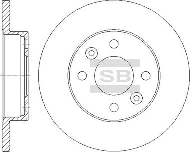 Hi-Q SD3050 - Disc frana aaoparts.ro