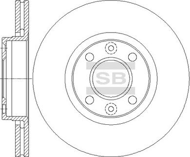 Hi-Q SD3069 - Disc frana aaoparts.ro