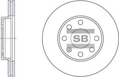 Hi-Q SD3004 - Disc frana aaoparts.ro