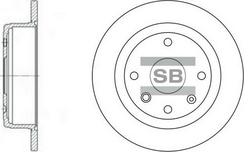 Hi-Q SD3033 - Disc frana aaoparts.ro