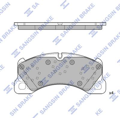 Hi-Q SP4407 - Set placute frana,frana disc aaoparts.ro
